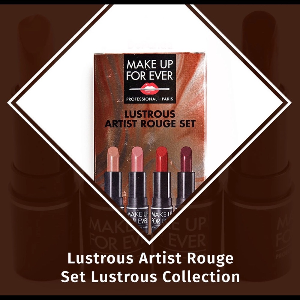 Makeup Forever 💋 Lustrous Artist Rouge Set